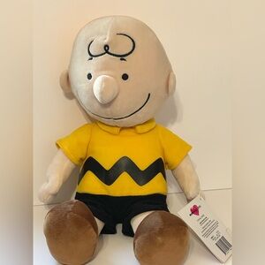 Peanuts Gang Charlie Brown 14" Plush Stuffed Doll Toy Kohls Care 2019 New w Tags